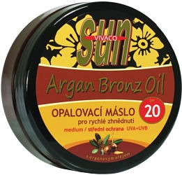 SUN VITAL Opalovací máslo s arganovým olejem OF 20