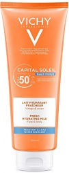 Vichy Idéal Soleil Capital ochranné mléko na tělo a obličej SPF 50+