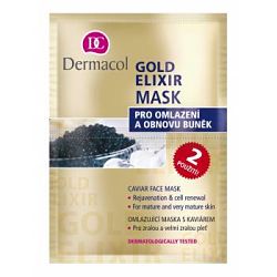 Dermacol Gold Elixír omlazující kaviárová maska
