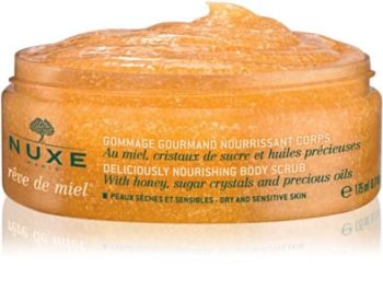 Vyživující tělový peeling Nuxe Rêve de Miel