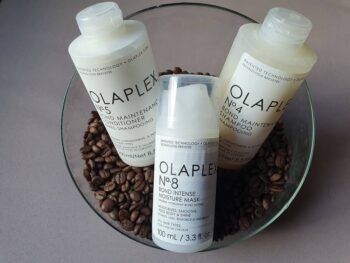 Olaplex šampon No. 4, kondicionér No. 5 a vyživující maska No. 8