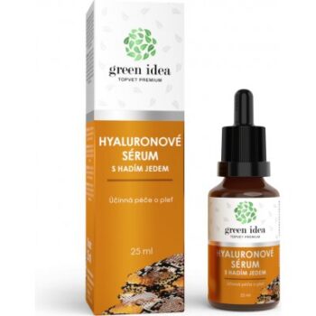 Green Idea Topvet Premium Hyaluronové sérum s hadím jedem