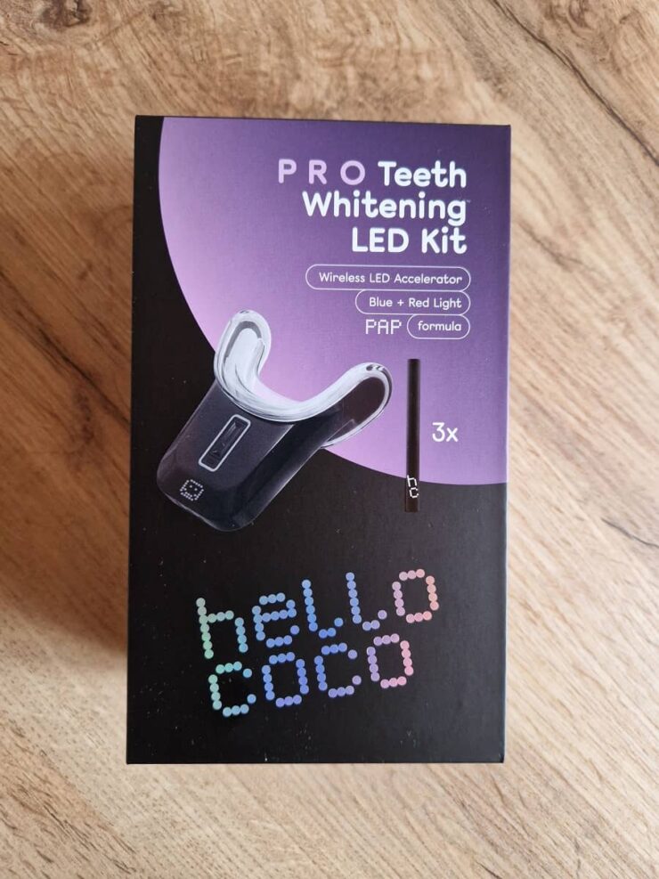 sada na bělení zubů hello coco PRO